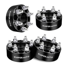 K092hj024441ki2-1 Kuiperauto Wheel Spacers Hubcentric 6x120mm Forged Adapters 2 Inch 4pcs Chevy