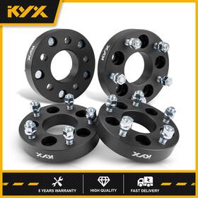 1.25-5x4.5 Kyx 5x5-1/2x20-71.5 4pcs 5x4.5 To 5x5 1.25 Inch Adapters Wheel Spacers 1/2 X20 For Jeep Jk Tj Yj Kk