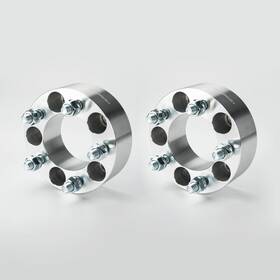 2-5x4.5 Kyx 2-5x4.5- 1/2x20-82.5 2x 2 Inch Wheel Spacers Adapters 5x4.5 Fits Jeep Wrangler Ford Mustang Ranger Edge