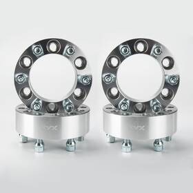 2-6x139.7-6x139.7-4 Kyx 4 2 Inch 6 Lug Wheel Spacers Adapters For Chevy Silverado 1500 Tahoe Suburban