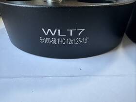 5x4.5-12x1.5-64.1 Kyx 698765146264 4pcs 1 Inch Thick 5x100 To 5x114.3 Wheel Adapters 12x1.5 5x4.5 Spacers