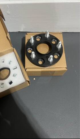 Kyx 900125918351 4pcs 15mm 5x4.5 5x114.3 Wheel Spacers Hubcentric 12x1.5 64.1mm For Honda Civic