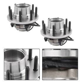 Law268440 Labwork Front Wheel Bearing Hub Assembly Pair For Ford F250 F350 Sd 8lugs