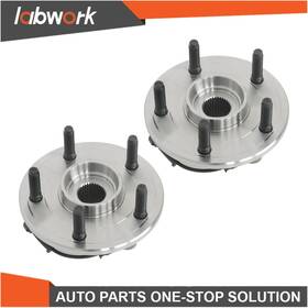 Tl44732q Labwork Pair Of 2 Front Wheel Hub Bearing Assembly For Dodge Ram 1500 2006-2009