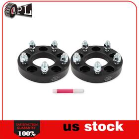 Lea128676der Leader 2x 1 Inch Thick Wheel Adapters For Chevy Gmc 5x4.75 Wheels On Ford Jeep 5x4.5 Models