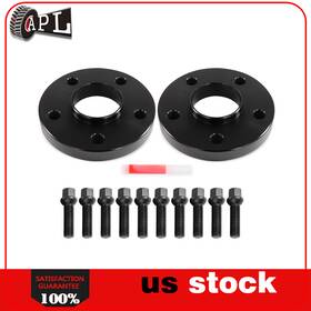 Lea128921der Leader 2x 20mm Thick Hubcentric Wheel Spacers 5x112 14x1.5 For Mercedes Benz W204 W169