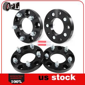 Lea844279der Leader 4x 1 Inch Thick Wheel Adapter Spacers For Jeep 5x5 Wheels On Dodge Ford 5x5.5 Models