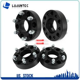 Ljt Ljt848580ljt 4p 1.5 Inch 6x135 To 6x5.5 Wheel Adapters Black For Ford Lobo 2015-2022 2023 2024