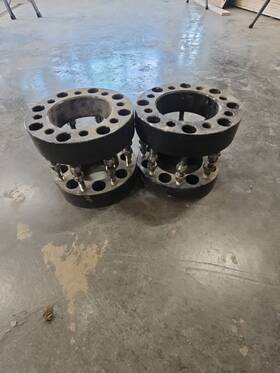 Lns Adapters 8x6.5 8 6.5 4 Used To 8x180 Wheel Spacers Fits Chevy Silverado Gmc Sierra