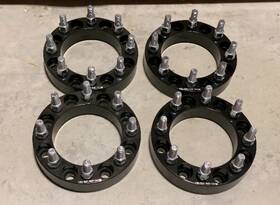 T150-8170-865-1415-4 Lns Adapters Used 4 Pc 8x170 To 8x6.5 Wheel Spacers 14x1.5 Fine Studs 38mm Fits