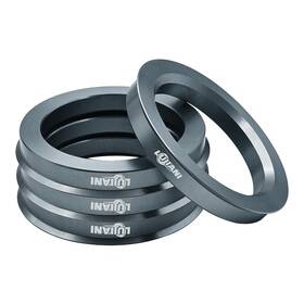 Lujiani B0dn64s8xm 4 Pack Hub Centric Ring 56.1 Mm Id To 73.1 Od -od 73.1mm 56.1mm