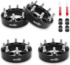 Lujiani Zs-ws0034 4 Pack 8x170mm Wheel Spacers For 2005-2025 F250 F350 Super Duty 2 Inch Thick Forged
