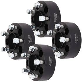 12317726 Luxfineparts 4 Pcs 2 Inch Hub Centric Wheel Spacers Fit For Jeep Cherokee Xj Wrangler Yj Tj 5x4.5