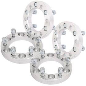 12317730 Luxfineparts 4 Pcs 6x5.5 Wheel Spacers 1 Inch Fit For 1999-2023 Chevy Silverado Sierra 1500 25mm