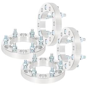 12317745 Luxfineparts 4 Pcs 1 Inch Wheel Spacers 6x5.5 Fits Nissan Titan Pickup Frontier Pathfinder 6 Lug