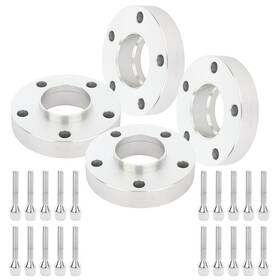 12317757 Luxfineparts 4pcs 30mm Hub Centric Wheel Spacers 5x120 For Bmw E36 E46 E60 E61 E62 E90 12x1.5