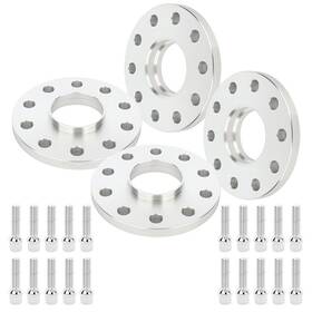12317767 Luxfineparts 4x Hub Centric Wheel Spacers 15mm For Porsche 911 Cayenne Boxster Cayman 5x130