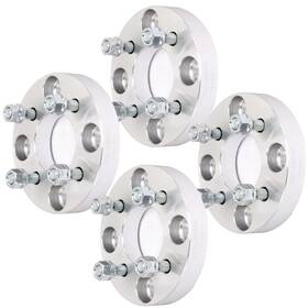 12323266 Luxfineparts 4pc 4x114.3 Wheel Adapters 1 Inch For Hyundai Accent Elantra Sonata Tiburon To 4x100
