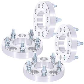12323269 Luxfineparts 4 Pcs 12x1.5 Wheel Spacers 25mm For 1998-2015 Toyota Tacoma Sienna Rav4 5x114.3