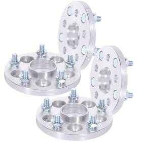 12323270 Luxfineparts 4 Pcs 5x100 Wheel Adapters 15mm For 1998-2018 Subaru Impreza Forester To 5x114.3