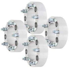 12323288 Luxfineparts 4x 12x1.25 Wheel Spacers For Chevrolet Tracker Geo Suzuki Xl-7 2 Inch 5x5.5