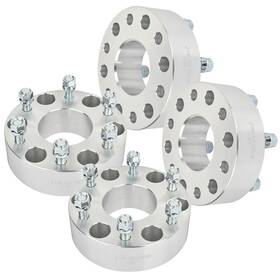 12323292 Luxfineparts 4x Wheel Spacers 2 Inch For Chevy Silverado Sierra 1500 Tahoe Yukon 1999-2023 6x5.5