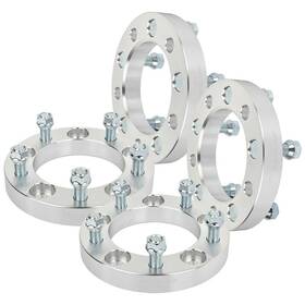 12323295 Luxfineparts 4x 9/16 Inch -18 Wheel Spacers 5x5.5 For 2002-2007 2008 2009 2010 Dodge Ram 1500 1