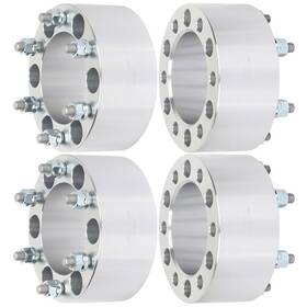12323299 Luxfineparts 4 Pcs 6x5.5 Wheel Spacers 3 Inch For Toyota Tacoma Pickup 4wd 4runner Tundra 12x1.5