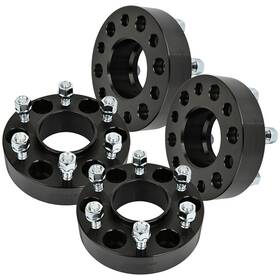 12323303 Luxfineparts 4x 6x5 Hub Centric Wheel Spacers 1.5 Inch For 2002-2009 Gmc Envoy Chevy Trailblazer