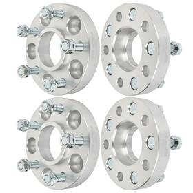 12323312 Luxfineparts 4 Pcs Hub Centric Wheel Spacers 1 Inch For 2008-2023 Dodge Charger Challenger 5x4.5
