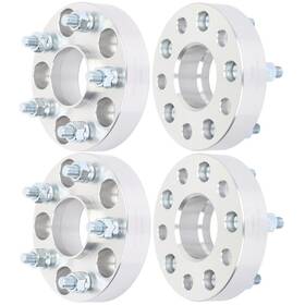 12323317 Luxfineparts 4 Pcs Hub Centric Wheel Spacers 1.25 Inch For Honda Civic Cr-v Accord Odyssey 5x4.5