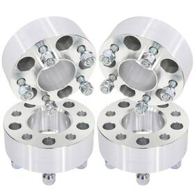 12323318 Luxfineparts 4 Pcs 5x4.5 Hub Centric Wheel Spacers For Ford Mustang Explorer Ranger 12x1.5 2 Inch