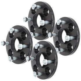 12323329 Luxfineparts 4 Pcs 12x1.5 Hub Centric Wheel Spacers For Honda Civic Accord Fit 4lug 4x100 15m