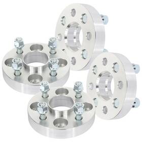 12323332 Luxfineparts 4x Hub Centricwheel Spacers 1 Inch For Honda Fit Mitsubishi Mirage 2006-2020 4x100