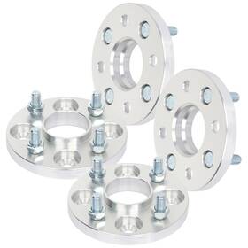 12323335 Luxfineparts 4pcs Hub Centric Wheel Spacers 15mm For Dodge Neon 4 Lug 1995-2005 57.1 Cb 4x100