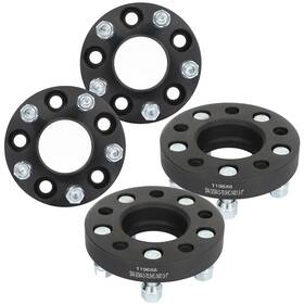 12339183 Luxfineparts 4pcs 5x4.5 Hubcentric Wheel Spacers 1 Inch For Ford Mustang 2015-2023 14x1.5 5x114.3 12339183 Luxfineparts 4pcs 5x4.5 Hubcentric Wheel Spacers 1 Inch For Ford Mustang 2015-2023 14x1.5 5x114.3