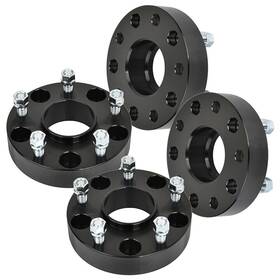 12339194 Luxfineparts 4 Pcs 14x1.5 Hub Centric Wheel Spacers For Ram 1500 Classic 2012-2022 5x5.5 1.5 Inch