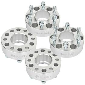 12339200 Luxfineparts 4 Pcs Hub Centric Wheel Spacers 2 Inch For Chevy Trailblazer Gmc Envoy 2002-2009 6x5