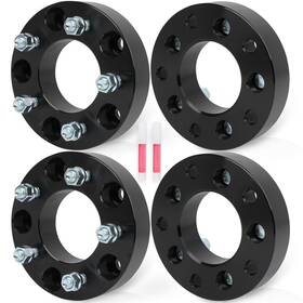12339208 Luxfineparts 4 Pcs 5x5.5 To 5x5 Wheel Spacers 1.5 Inch For Dodge Ram 1500 1995 1994-2001 1/2 -20