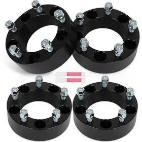 12339209 Luxfineparts 4x 5x5.5 Wheel Spacers 2 Inch Fit For Ram 1500 2012-2018 2017 2016 2015 14x1.5 5 Lug