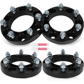 12339211 Luxfineparts 4 Pcs Hub Centric Wheel Spacers 1 Inch For 2002-2023 Toyota Tacoma 4wd 6 Lug 6x5.5