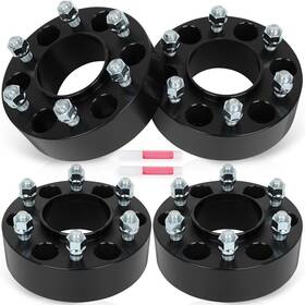 12339215 Luxfineparts 4 Pcs 14x1.5 2 Inch Hub Centric Wheel Spacers For Ford F-150 2015 2016-2023 6x135