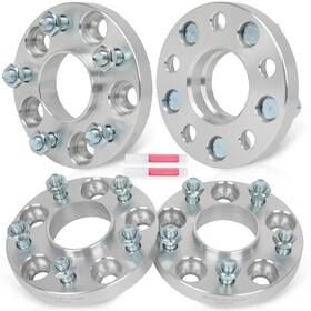 12339218 Luxfineparts 4x 5x4.5 Hub Centric Wheel Spacers For 2005-2015 Toyota Tacoma 5 Lug 1 Inch 12x1.5