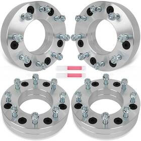 12339225 Luxfineparts 4 Pcs 14x1.5 2 Inch Wheel Adapters 6x5.5 To 8x6.5 For Chevrolet Gmc 6 Lug 8