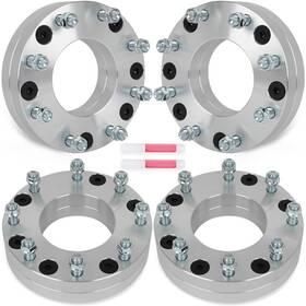 12339226 Luxfineparts 4x 51mm Wheel Spacers 6x5.5 Fit For Chevrolet Gmc 6 Lug To 8 14x1.5 8x170