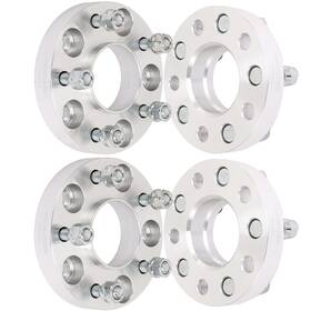 12359186 Luxfineparts 4x 25mm Hub Centric Wheel Spacers 12x1.5 For Bmw 328xi 335xi 535xi 550i 5x120 1 Inch