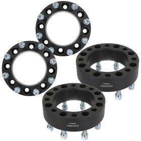 12359196 Luxfineparts 4 Pcs 14x1.5 Wheel Spacers 2 Inch For Ford F-250 Super Duty 2003-2023 8x170 8 Lug