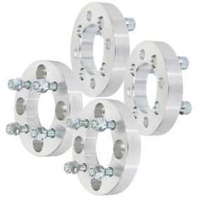 12359197 Luxfineparts 4 Pcs 1 Inch Wheel Adapters 4x108 To 4x100 For Ford Mustang Fiesta Escort Lug 25mm