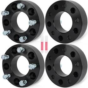 12359205 Luxfineparts 4 Pcs 14x2 Wheel Spacers 2 Inch For Ford F150 Expedition 2001 2000-2003 5x135 5 Lug