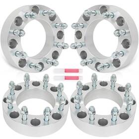 12359218 Luxfineparts 4 Pcs Wheel Adapters 2 Inch For Chevrolet Silverado 2500 Hd 2011-2023 8x180 To 8x170